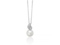 Collana Miluna Donna in Argento Perla PCL6865